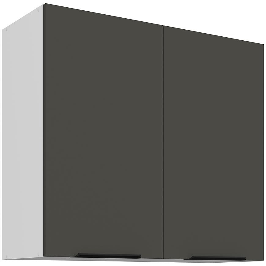 Kuchyňská skříňka Aria GR/WH Anti Fingerprint 80g-72 2f