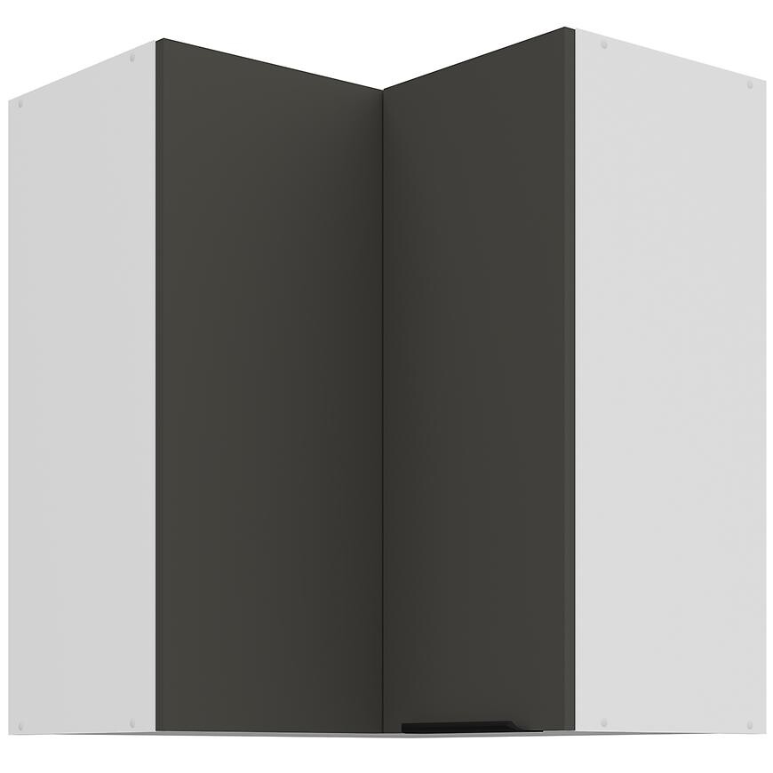 Kuchyňská skříňka Aria GR/WH Anti Fingerprint 60x60 Gn-72 2f (90°)