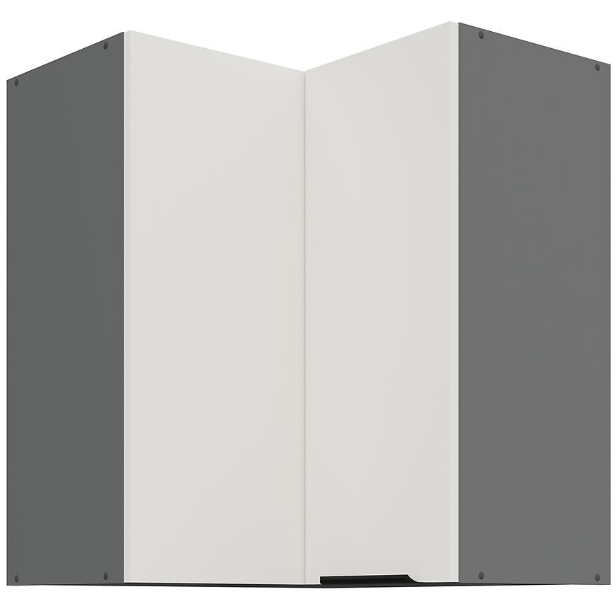 Kuchyňská skříňka Aria WH/ANT Anti Fingerprint 60x60 Gn-72 2f (90°)