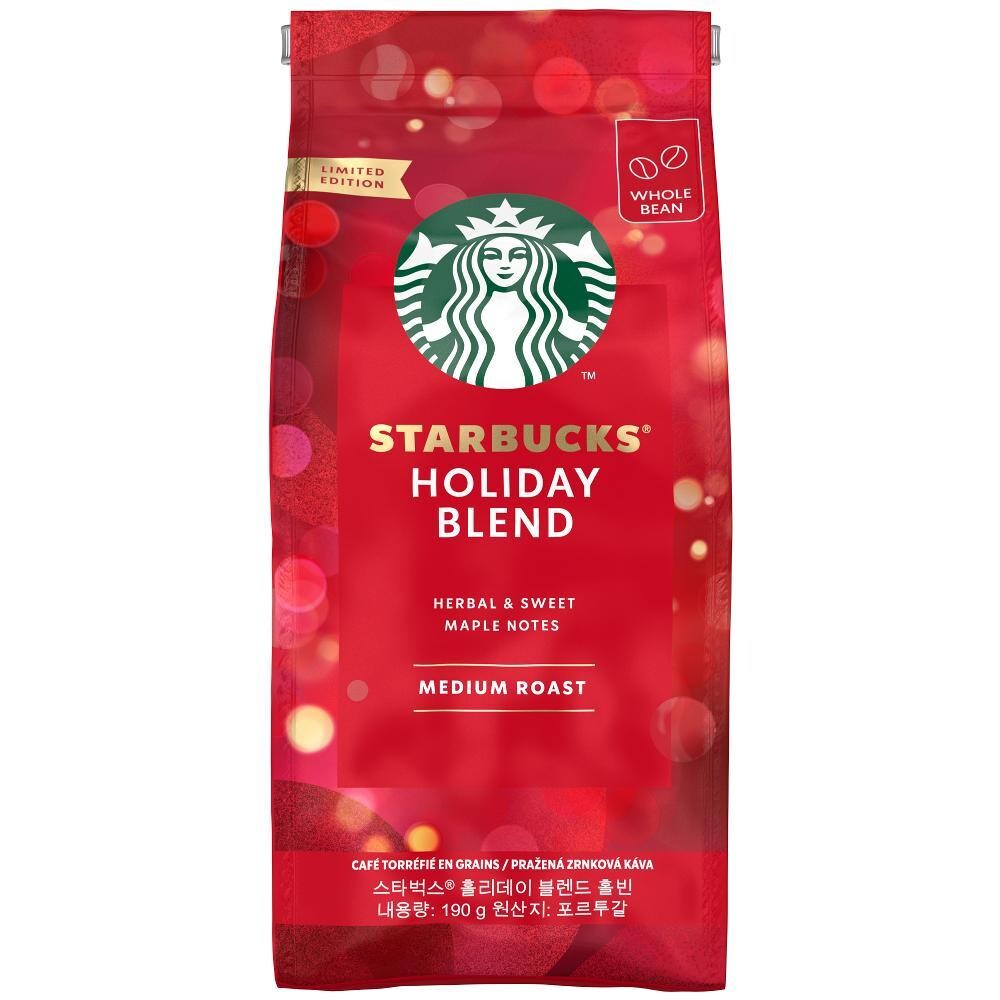 HOLIDAY BLEND ZRN.KÁVA 190g STARBUCKS