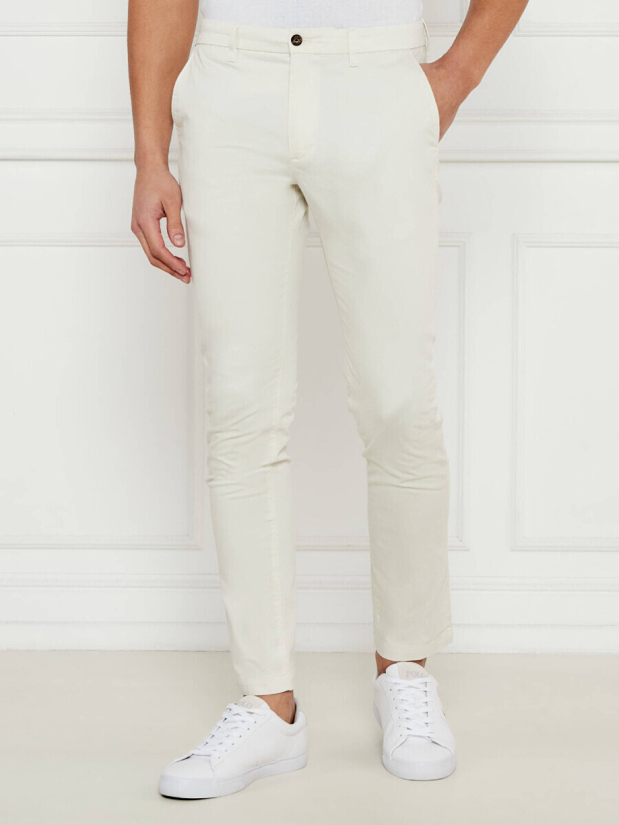 Tommy Hilfiger pánské smetanové kalhoty MW0MW37714 30/32