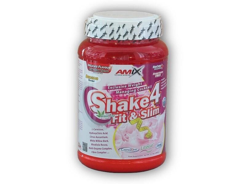Amix Shake 4 Fit Slim 1000g POUZE Chocolate (VÝPRODEJ)