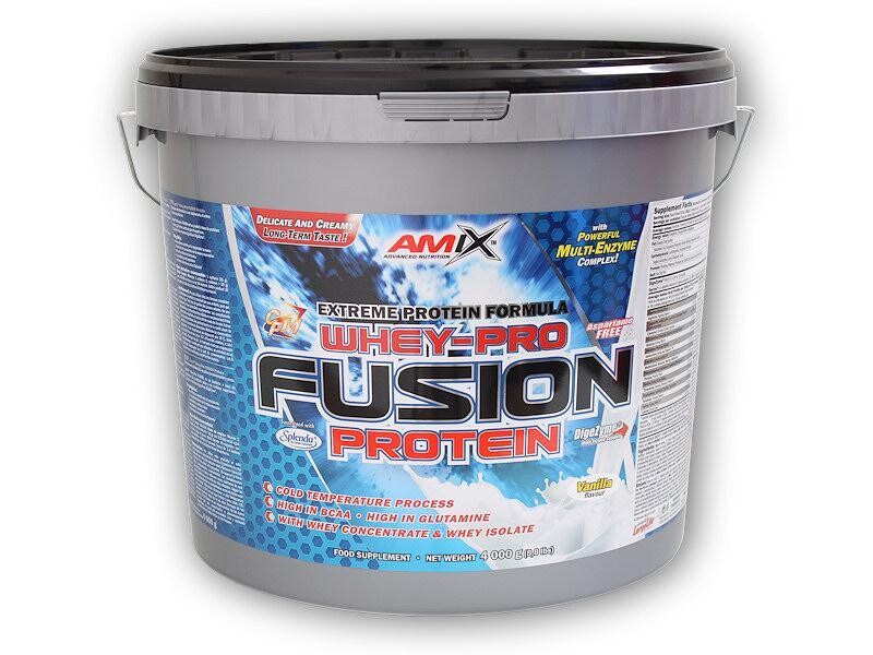 Amix WheyPro Fusion Protein 4000g POUZE Double choco coconut (VÝPRODEJ)