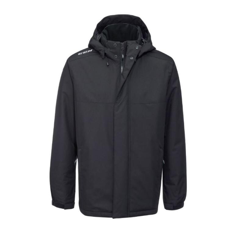 CCM Bunda Team Winter Jacket SR POUZE Senior, XXL, černá (VÝPRODEJ)