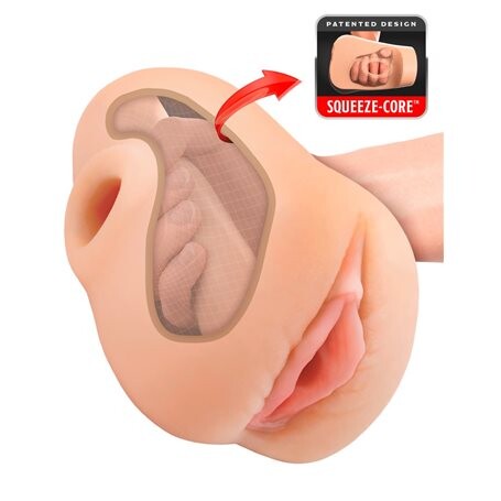 Masturbátor Pipedream PDX PLUS Pussy Pounder Squeeze Stroker Pipedream