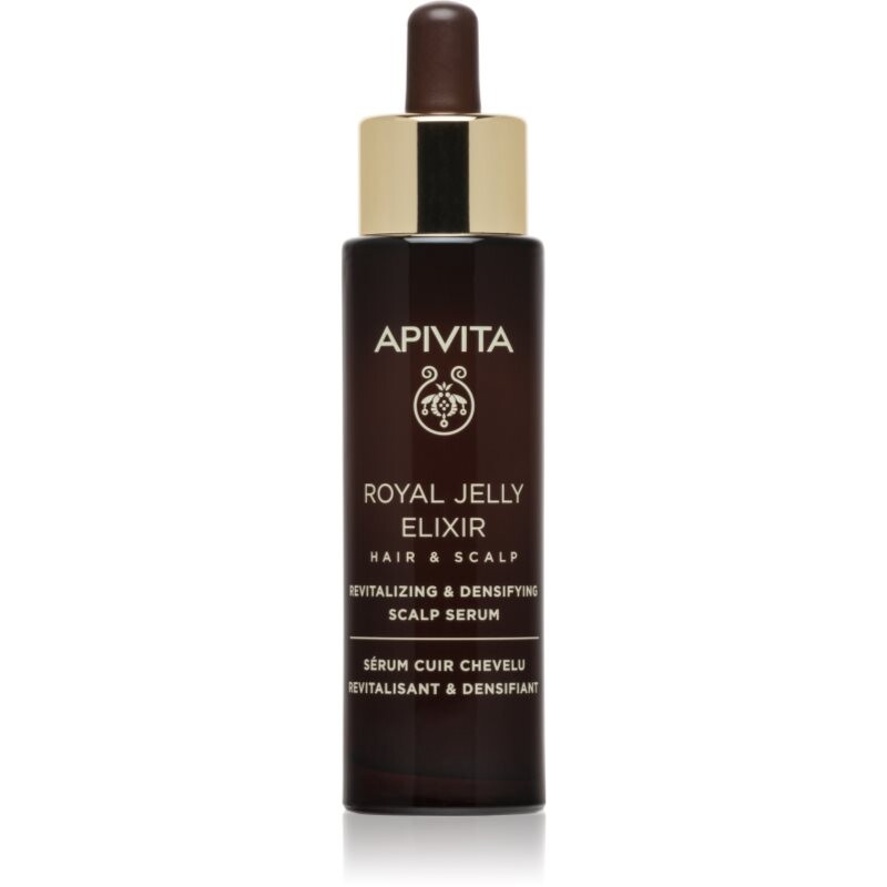 Apivita Royal Jelly Elixir Revitalizing & Densifying Scalp Serum revitalizační sérum pro pokožku hlavy 50 ml