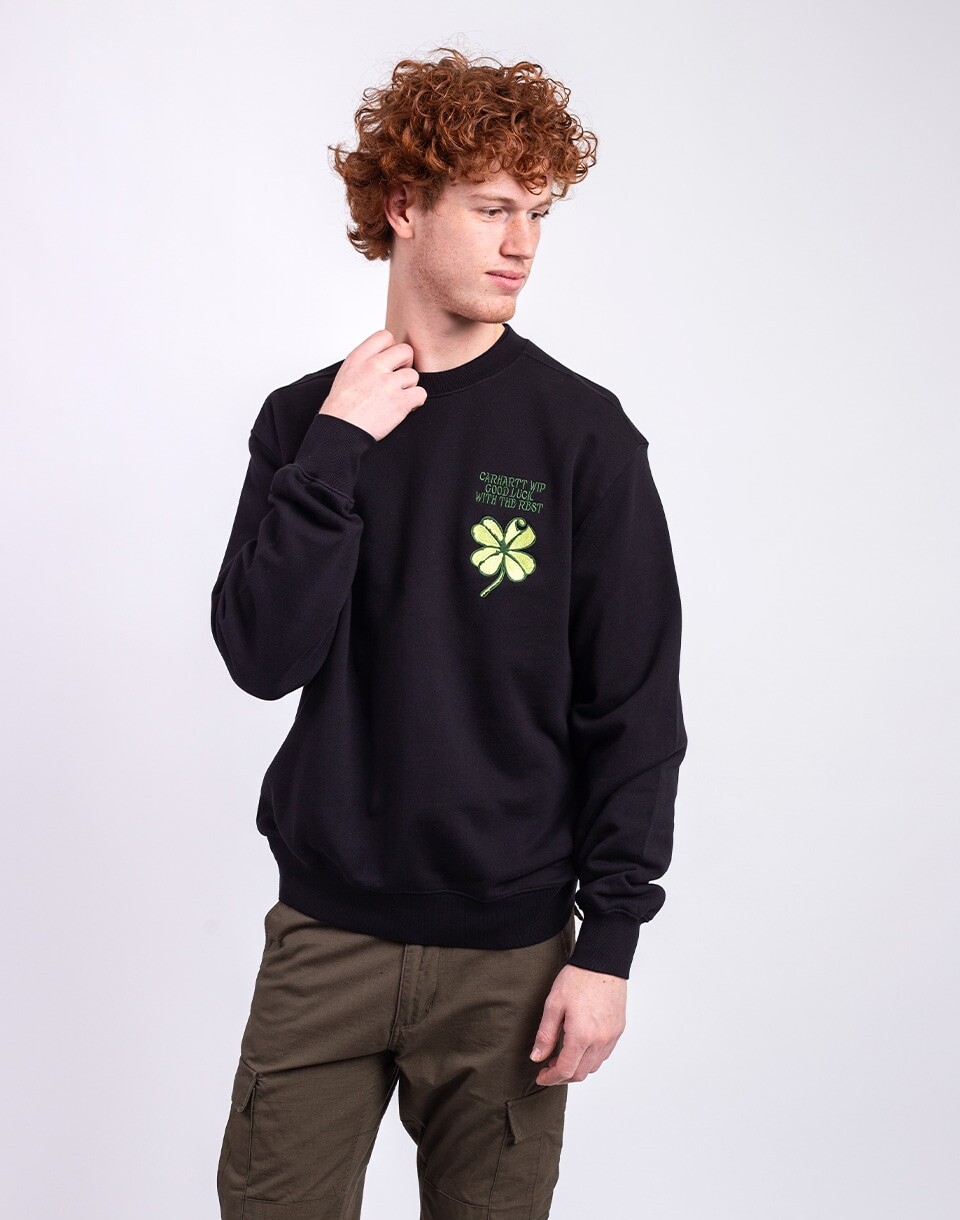 Carhartt WIP Clover Sweat Black S