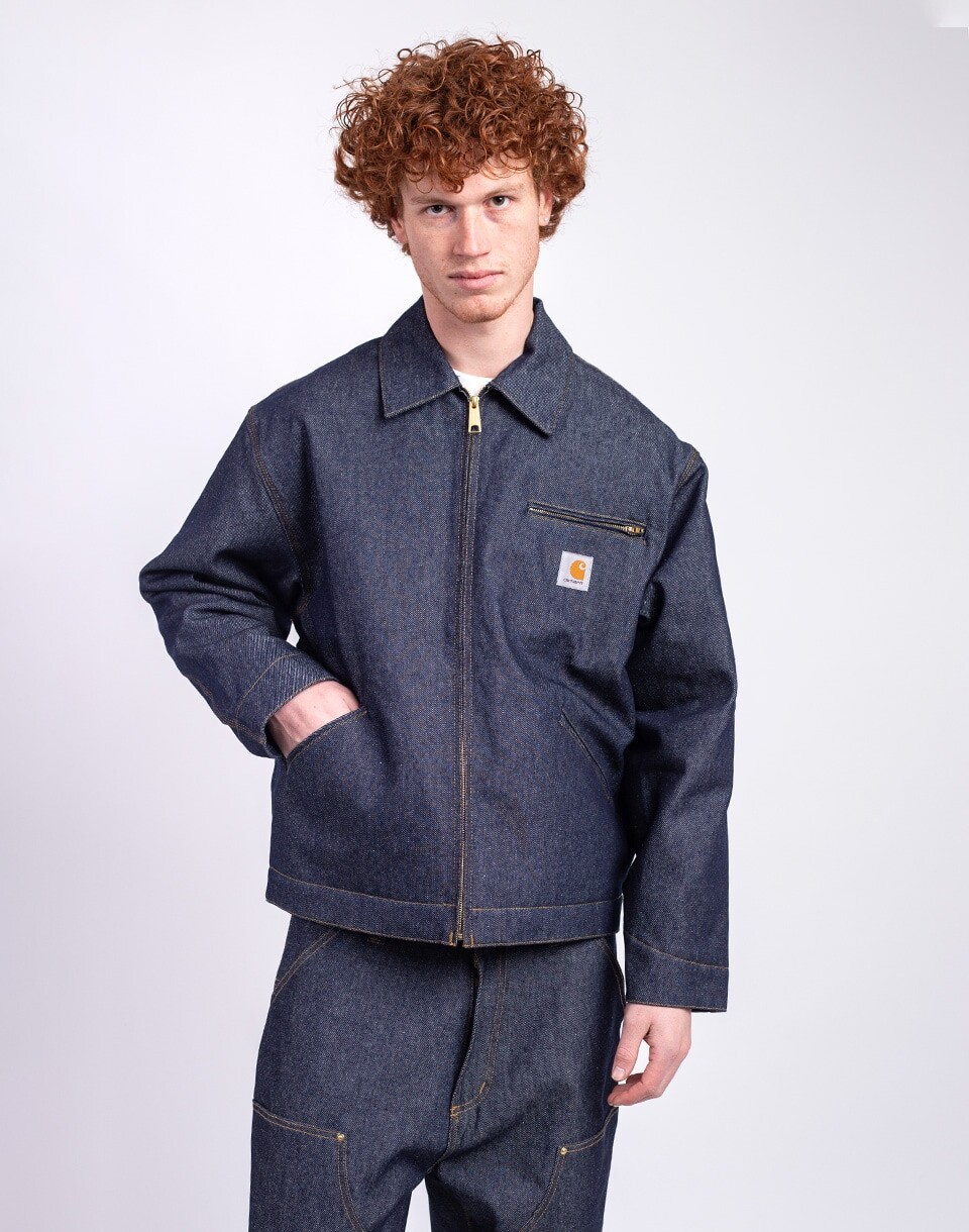 Carhartt WIP OG Detroit Jacket Blue rigid S