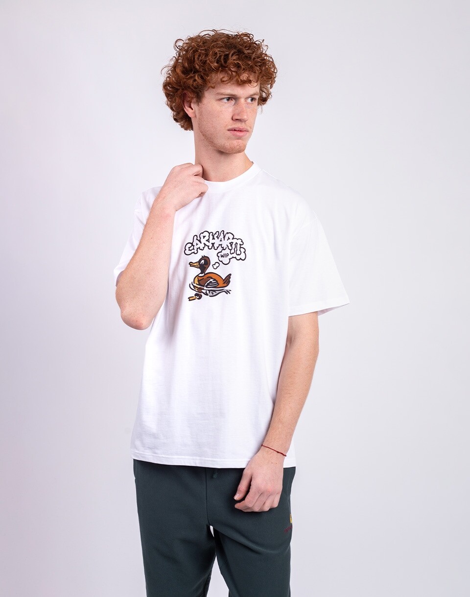 Carhartt WIP S/S Duck Duck T-Shirt White M