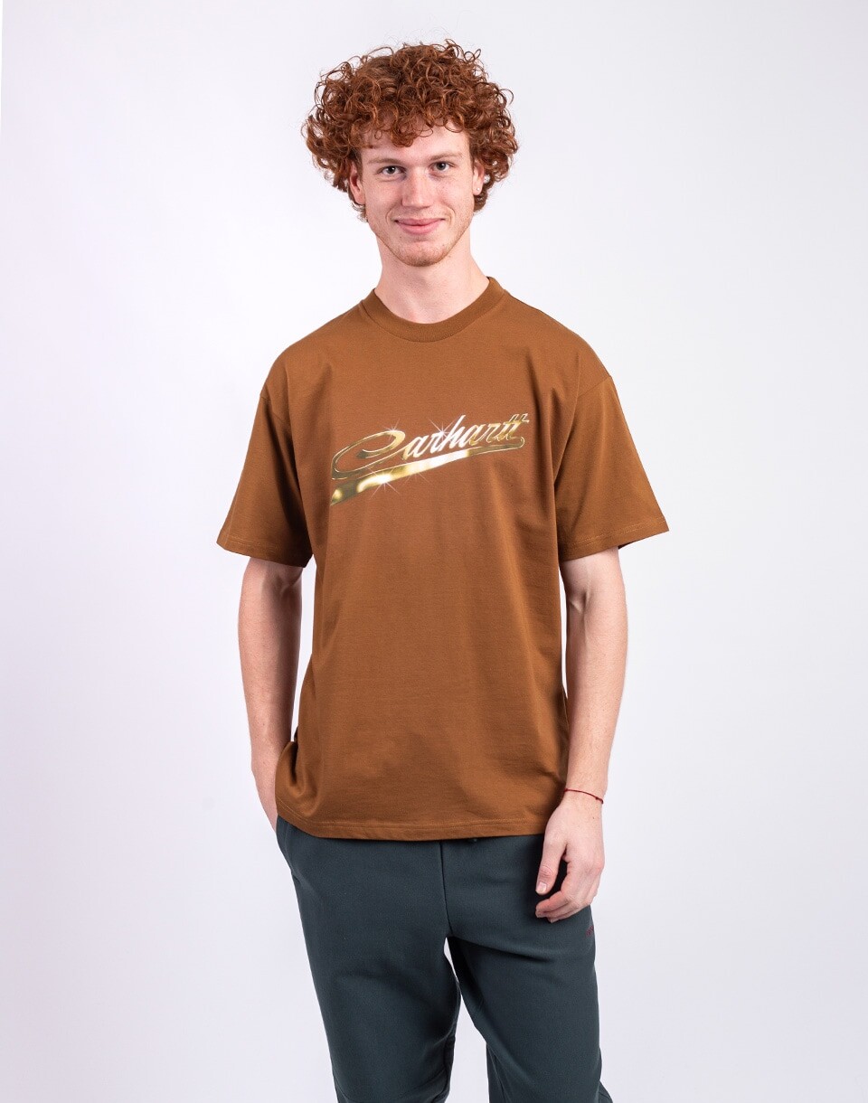 Carhartt WIP S/S Vrooom T-Shirt Hamilton Brown M