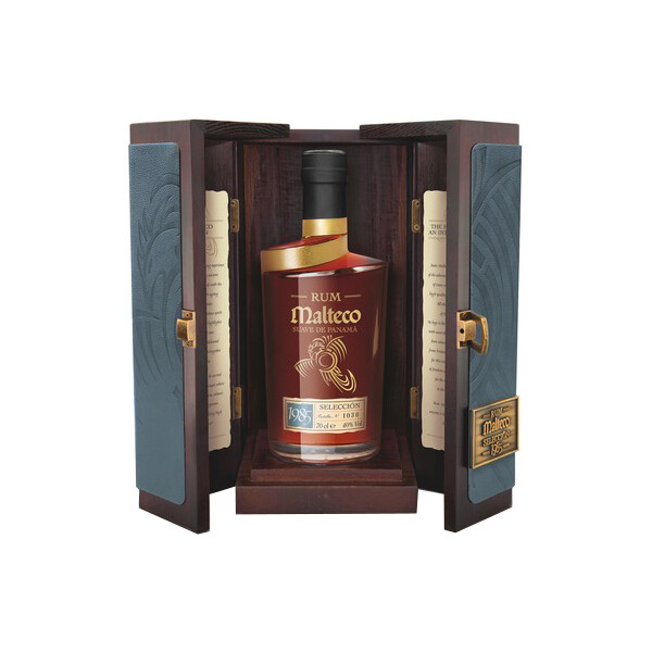 Rum Malteco 1985 0,7l 40% (dřevěné dárkové balení)