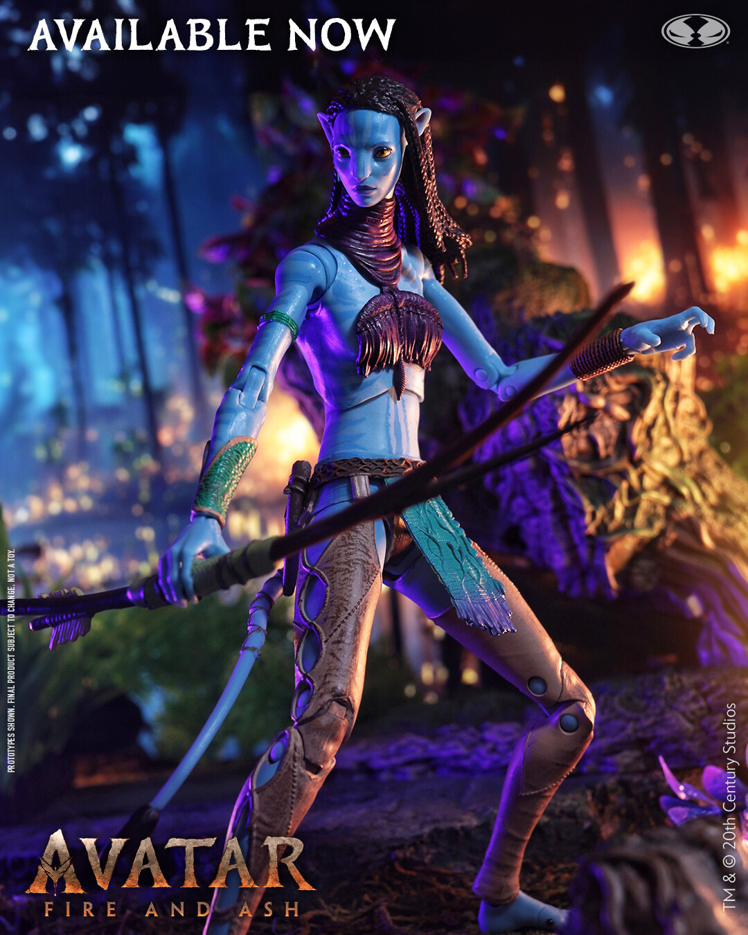 McFarlane | Avatar: Fire and Ash - sběratelská figurka Neytiri (Omatikaya Warrior) 18 cm