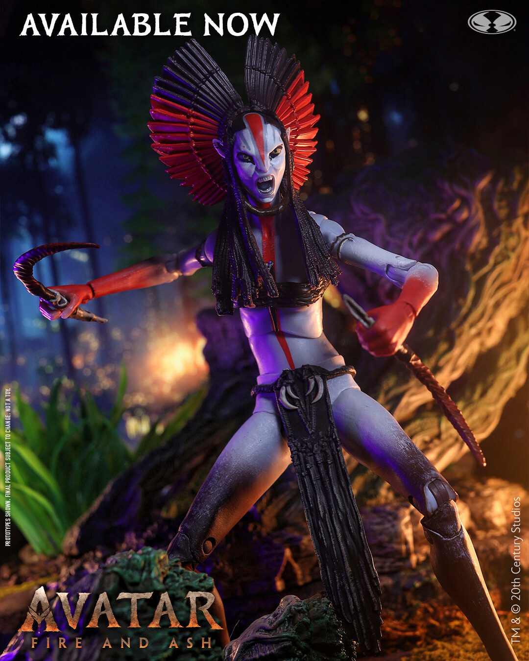 McFarlane | Avatar: Fire and Ash - sběratelská figurka Varang (Mangkwan Leader) 18 cm