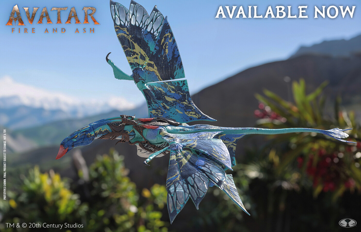 McFarlane | Avatar: Fire and Ash - sběratelská figurka Neytiri Banshee 76 cm