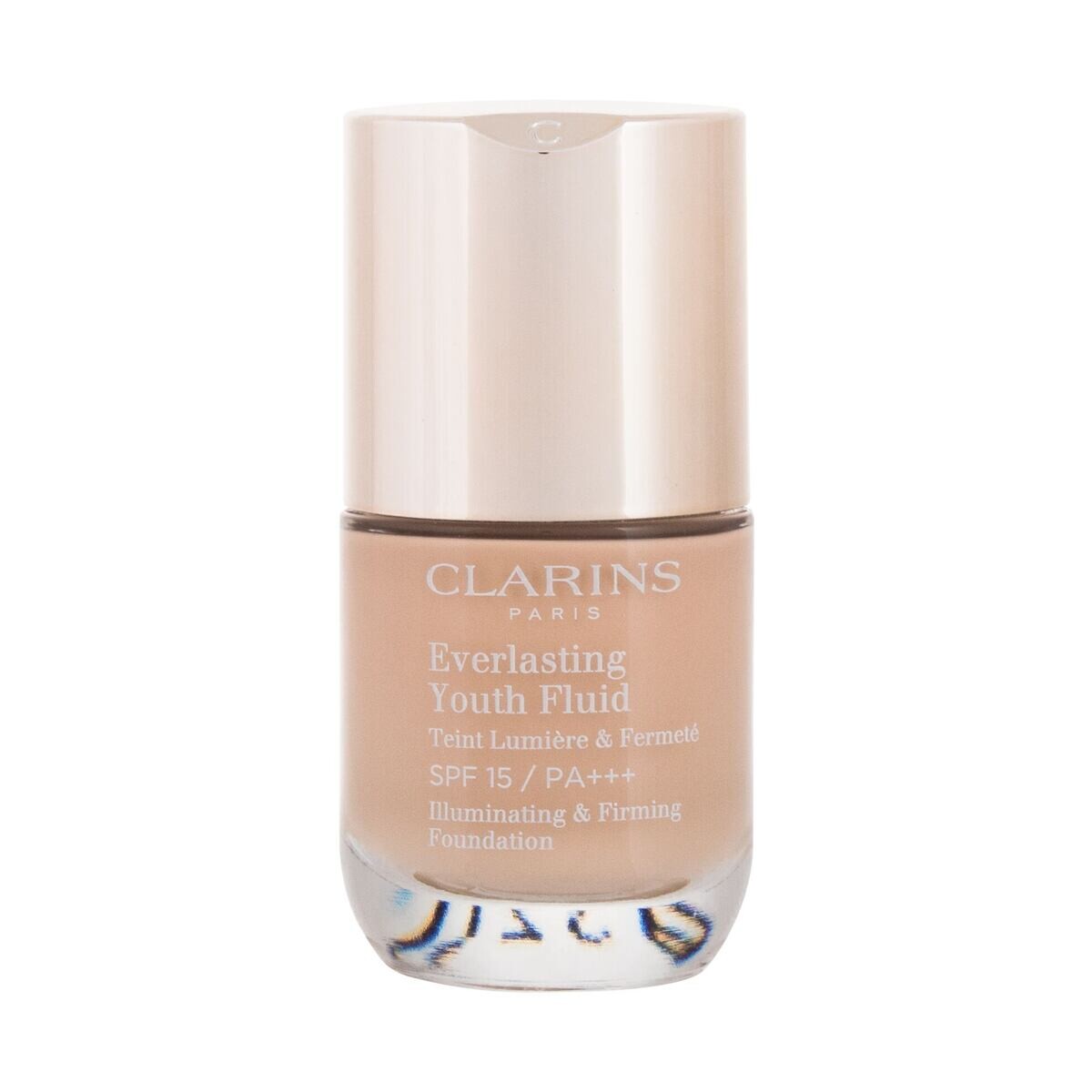 Clarins Everlasting Youth Fluid SPF15 rozjasňující a zpevňující make-up 30 ml odstín 108 Sand