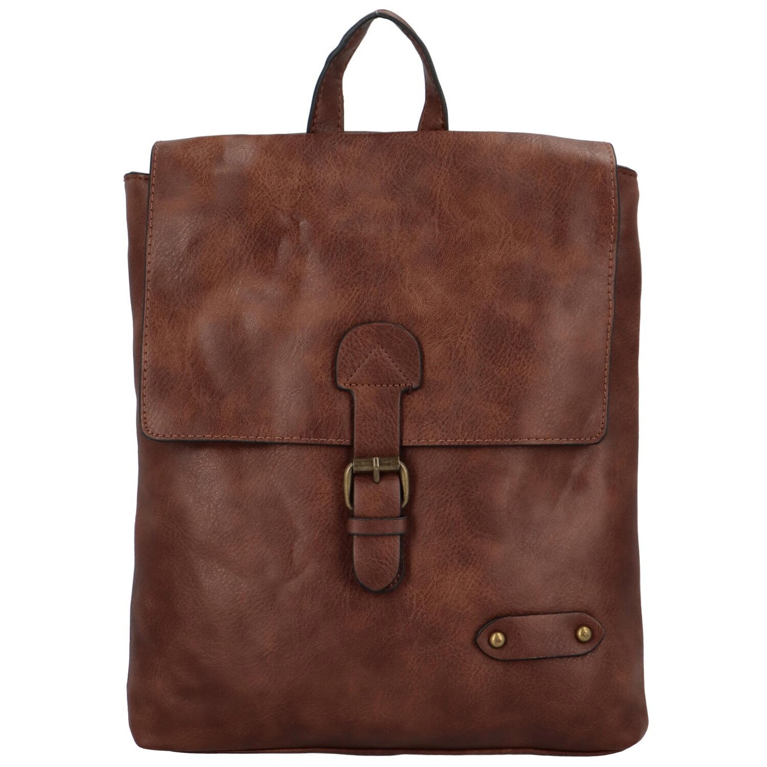 Trendový dámský kabelko-batoh Surprise, tmavě hnědá