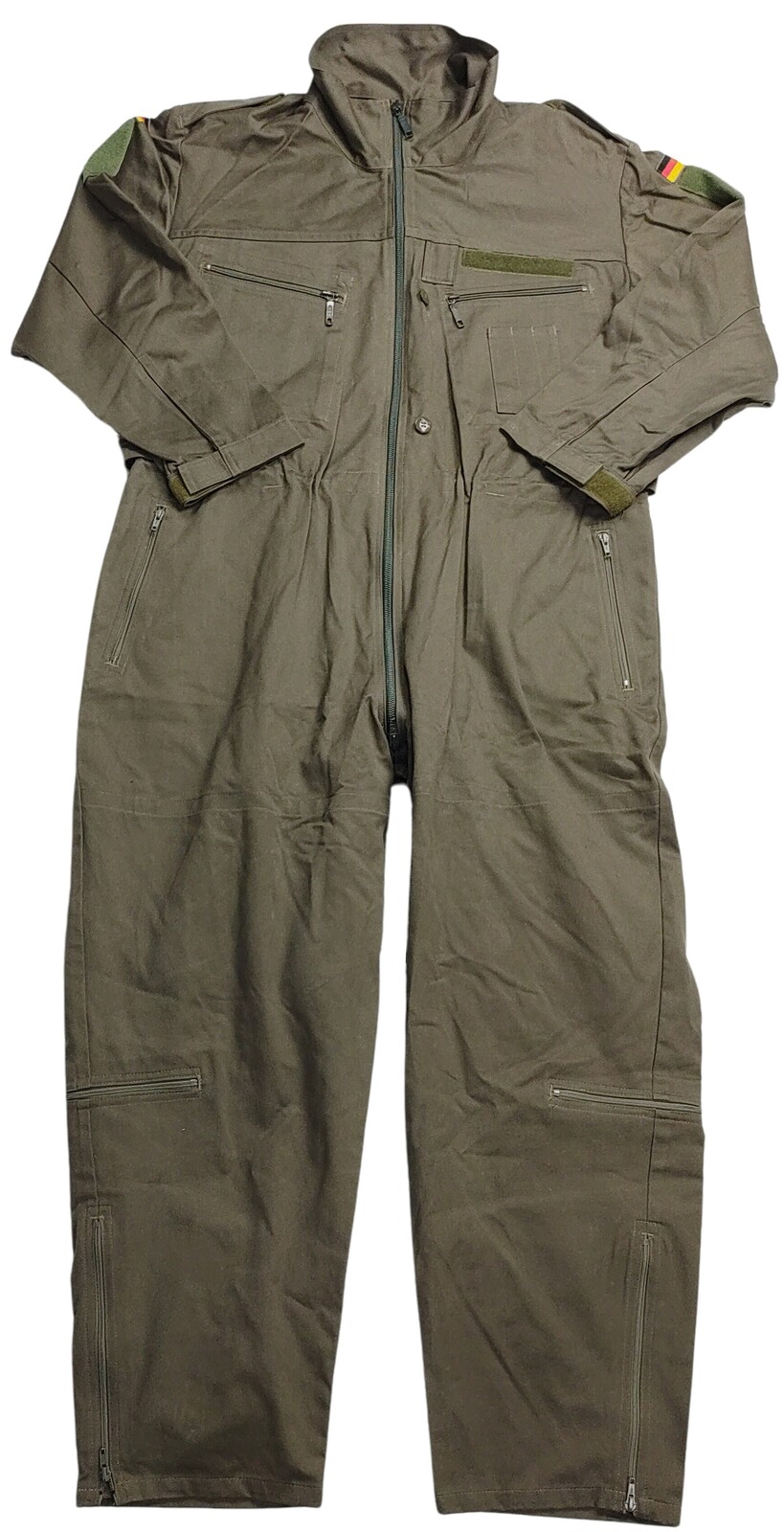 Kombinéza BW moleskin zelená Bundeswehr originál použitá Velikost: 182/124