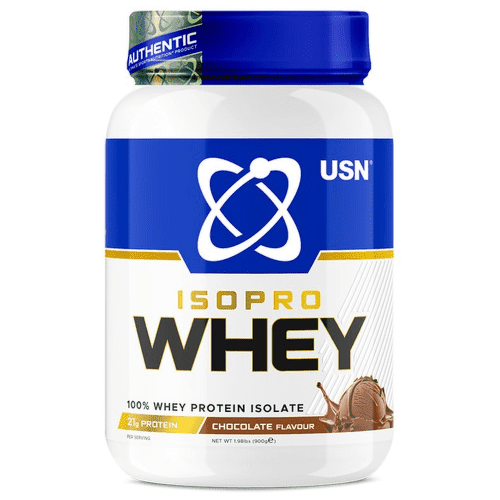 USN IsoPro Whey Protein Isolate 900 g chocolate