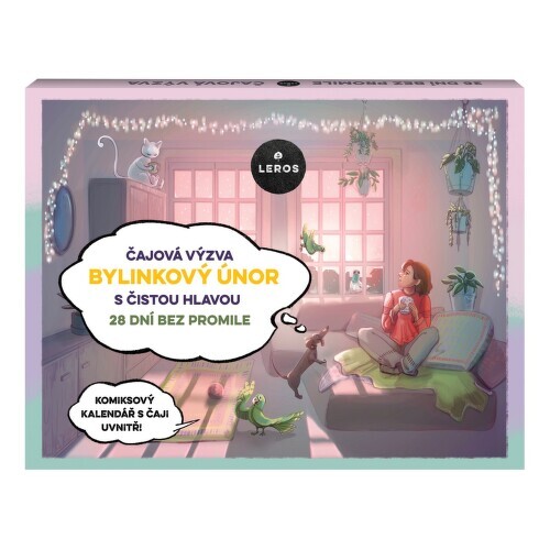 LEROS bylinkový únor s čistou hlavou 28ks