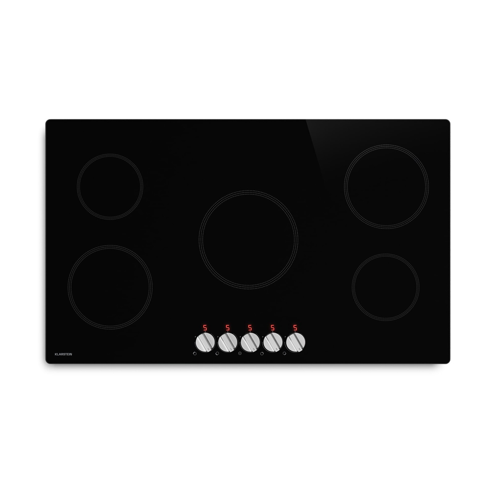 Klarstein Kochheld indukční varná deska | Elegantní a výkonná | 5 varných zón | 8700 W | 90 cm