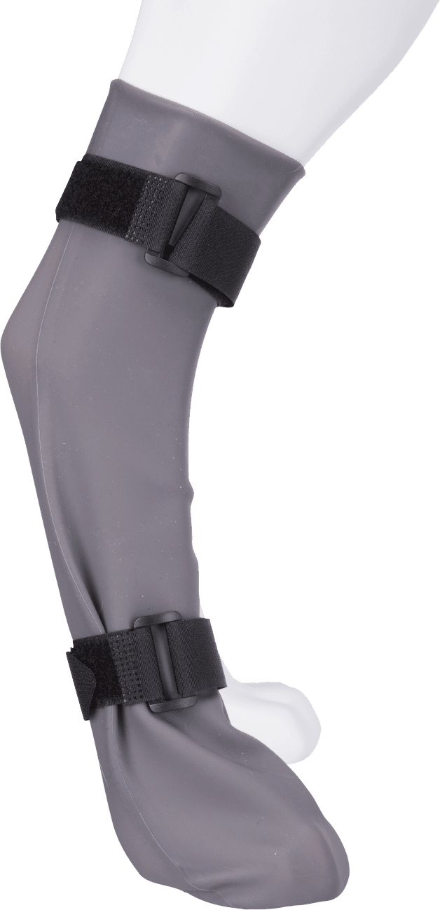 Ochranná silikonová ponožka Trixie XL šedá