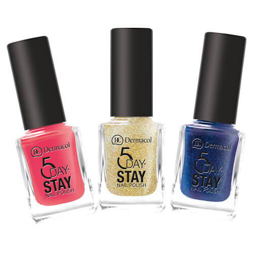 Dlouhotrvající lak na nehty 5 Days Stay (Nail Polish) Dermacol / Odstín: 56 Artic White - 11 ml