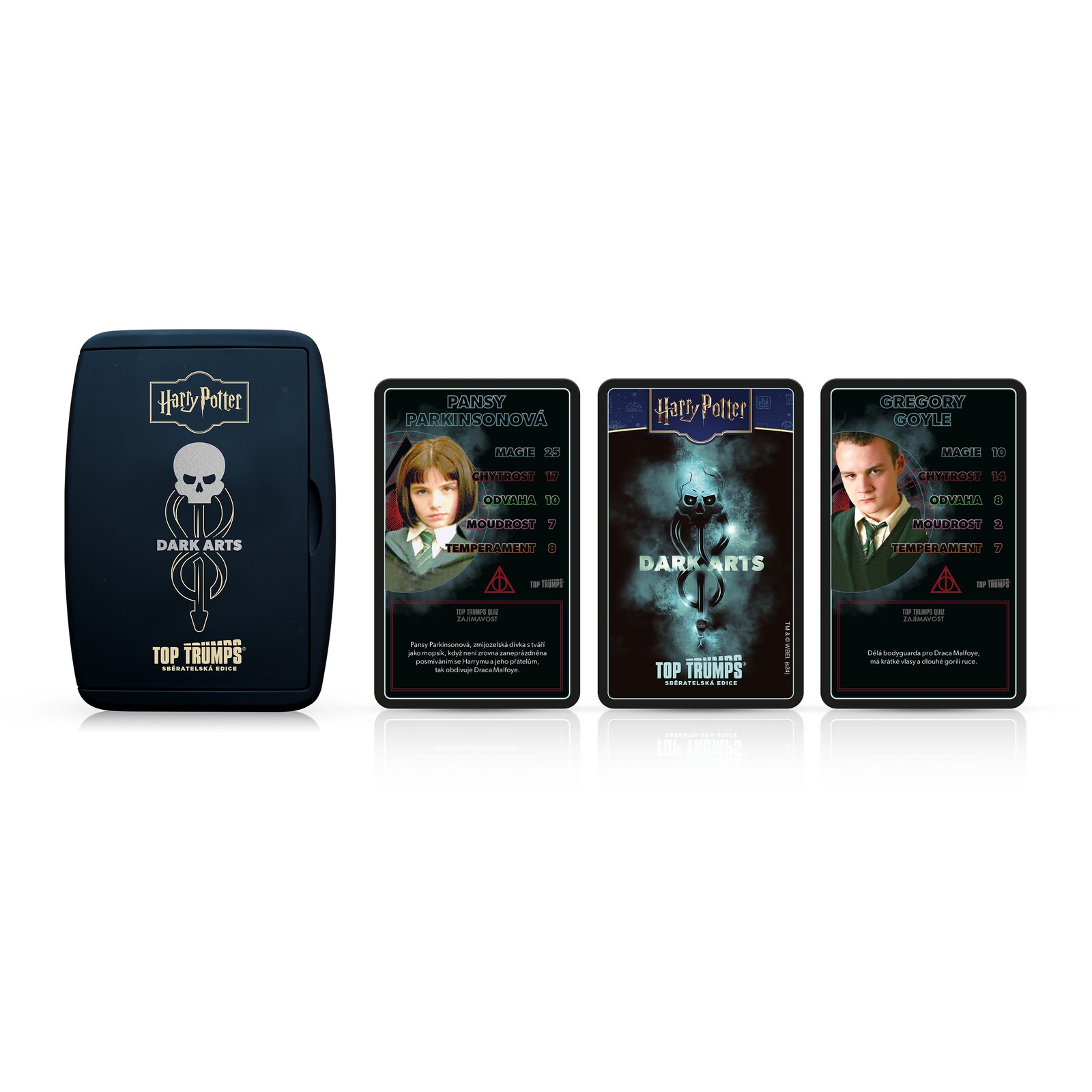 Harry Potter Dark Arts Top Trumps Karetní hra v plastové krabičce CZ
