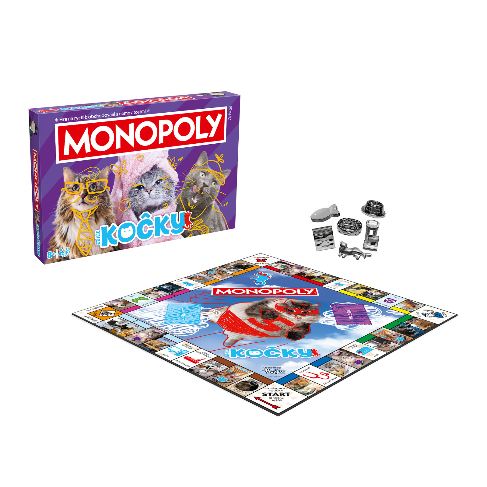 MONOPOLY Kočky nová verze CZ