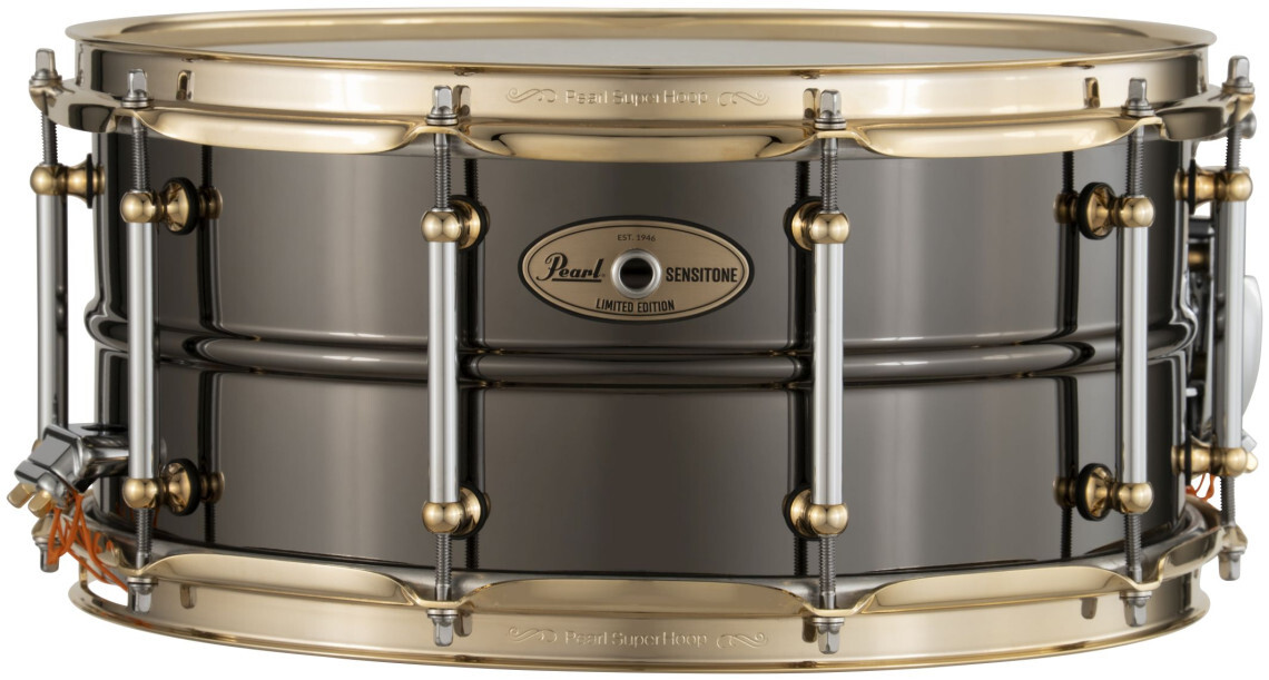 Pearl STHNSF1465 SensiTone 14”x6,5” - Black Nickel Brass Limited Edition