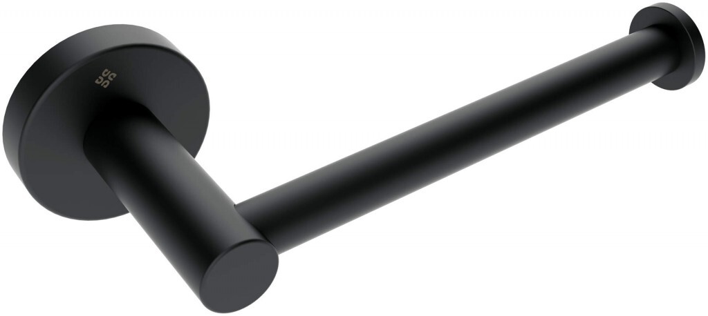 DEANTE Černý držák toaletního papíru Jasmin nástěnný ADJ_N211