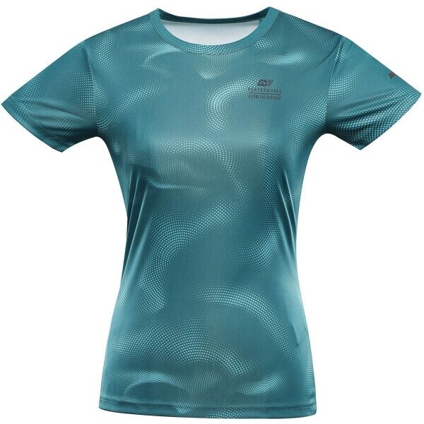 ALPINE PRO QUATRA Dámské funkční triko, zelená, velikost