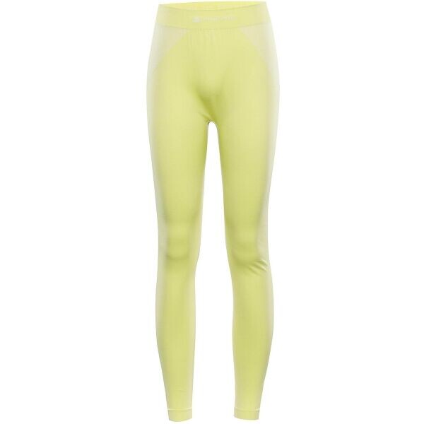 ALPINE PRO LENTA Dámské funkční spodní kalhoty, žlutá, velikost XS/S