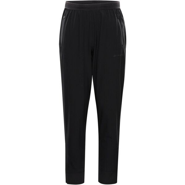 ALPINE PRO ERMEN Pánské softshellové kalhoty, černá, velikost
