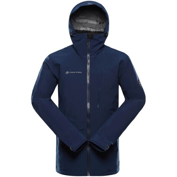 ALPINE PRO ZARR 2 Pánská jarní bunda, tmavě modrá, velikost