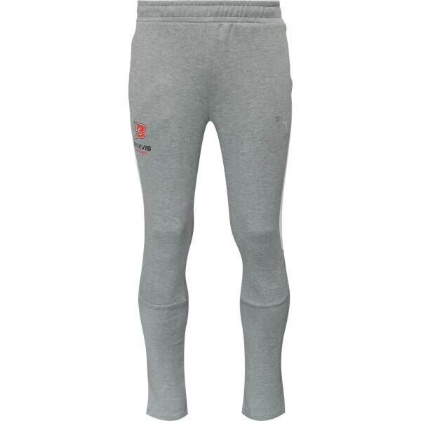Puma TEAMEVOSTRIPE PANTS - BK KVIS PARDUBICE Pánské tepláky, šedá, velikost