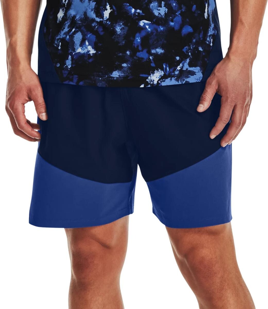 Šortky Under Armour UA Knit Woven Hybrid Shorts-NVY