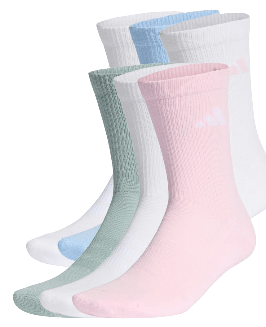 Ponožky adidas  Cishioned Crew 6pcs