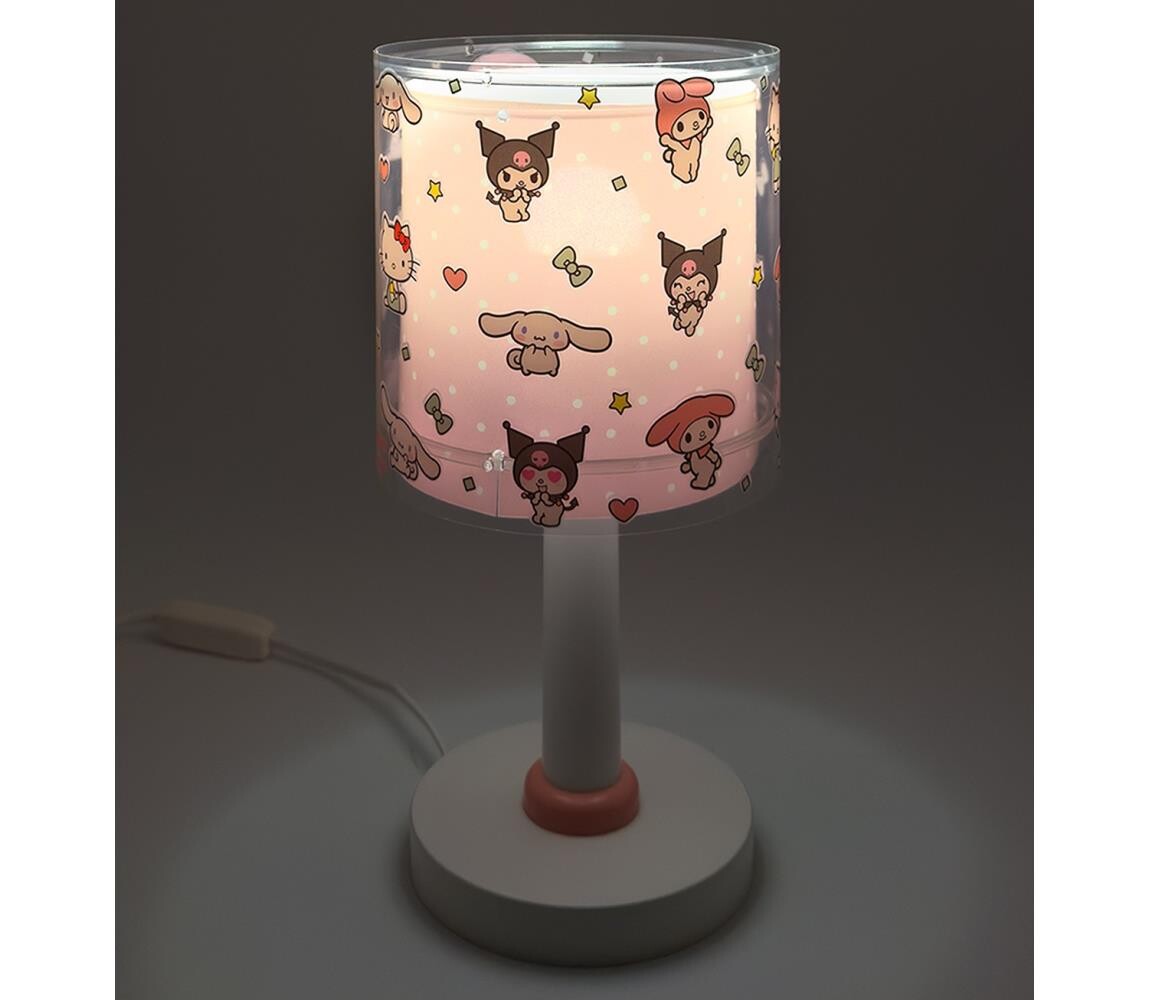 Dalber 41251 - LED Dětská lampička HELLO KITTY&FRIENDS 1xG4/4W/230V růžová 41251
