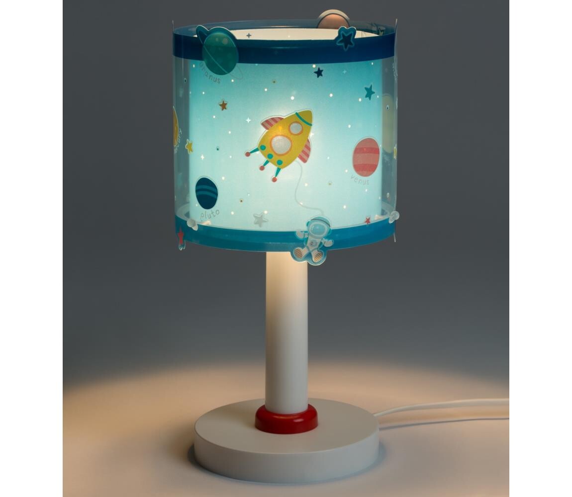 Dalber 41341N - LED Dětská lampička PLANETS 1xG4/4W/230V modrá 41341N