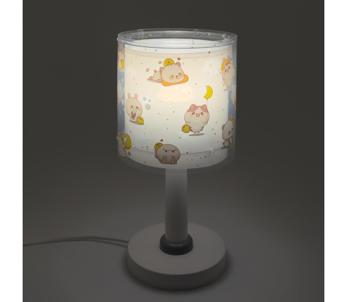 Dalber 41761E - LED Dětská lampička KAWAII FRIENDS 1xG4/4W/230V šedá 41761E