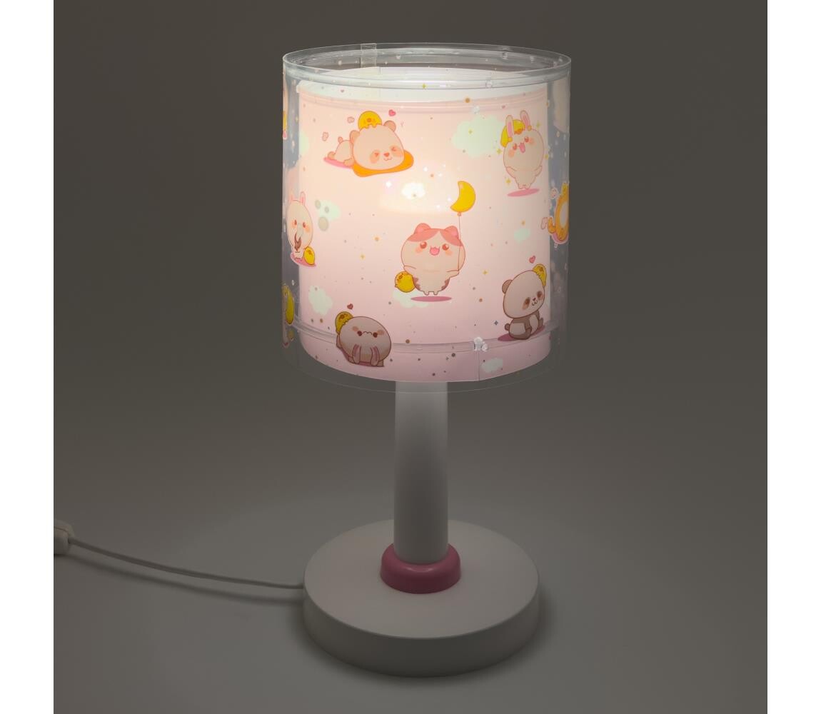 Dalber 41761S - LED Dětská lampička KAWAII FRIENDS 1xG4/4W/230V růžová 41761S