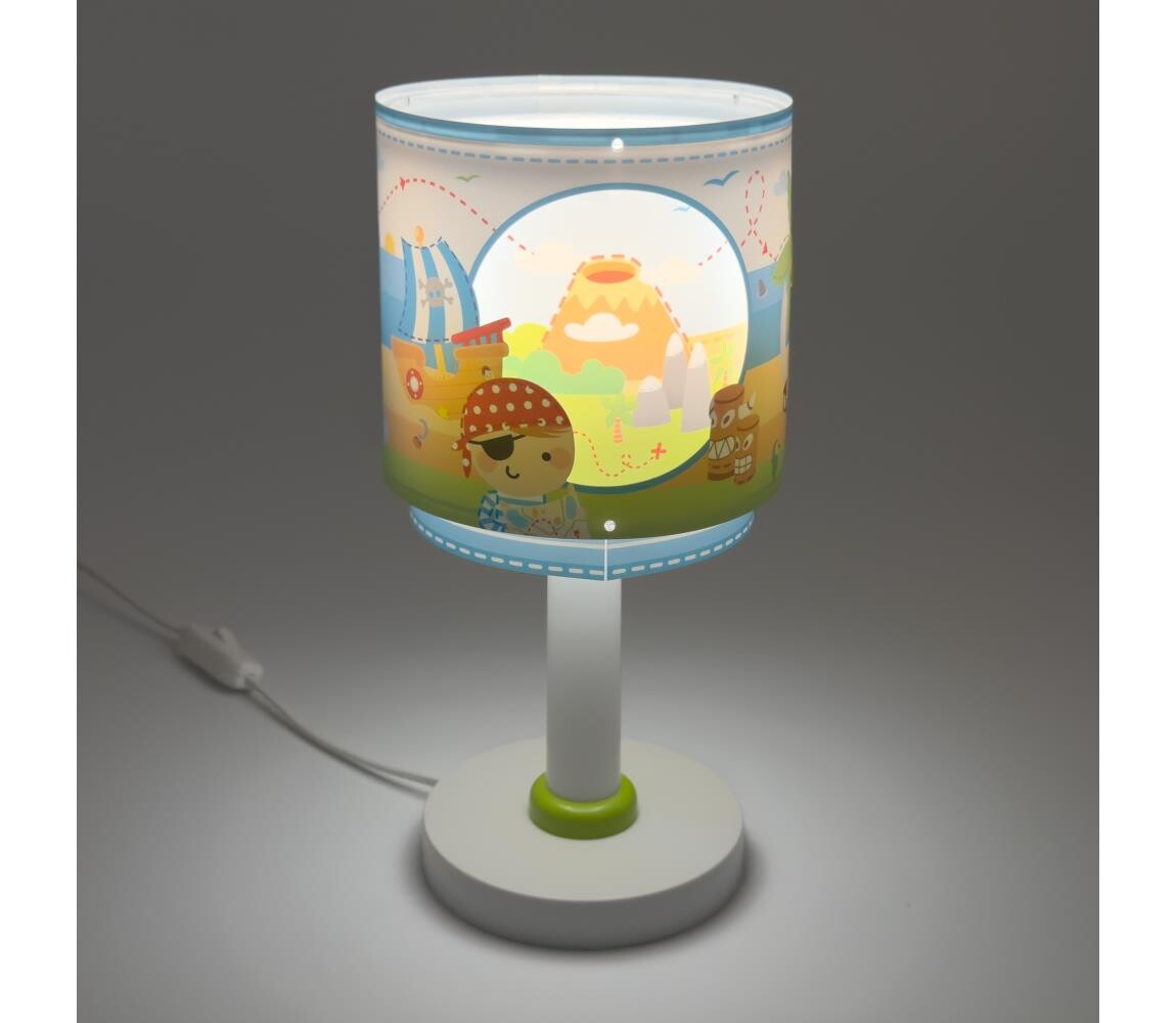Dalber 60651N - LED Dětská lampička PIRATE ISLAND 1xG4/4W/230V pestrobarevná 60651N