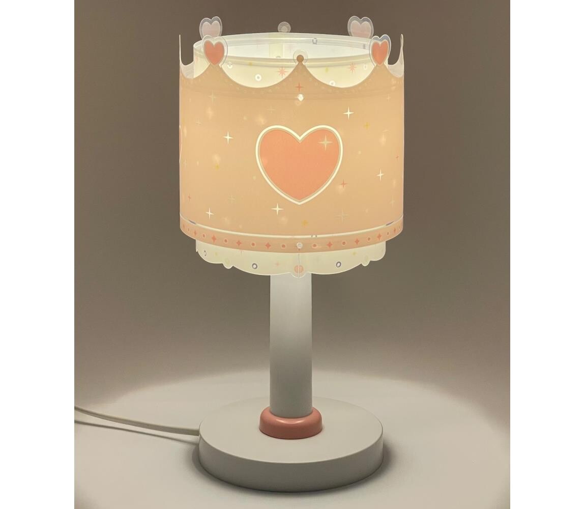 Dalber 61101N - LED Dětská lampička LITTLE QUEEN 1xG4/4W/230V růžová 61101N
