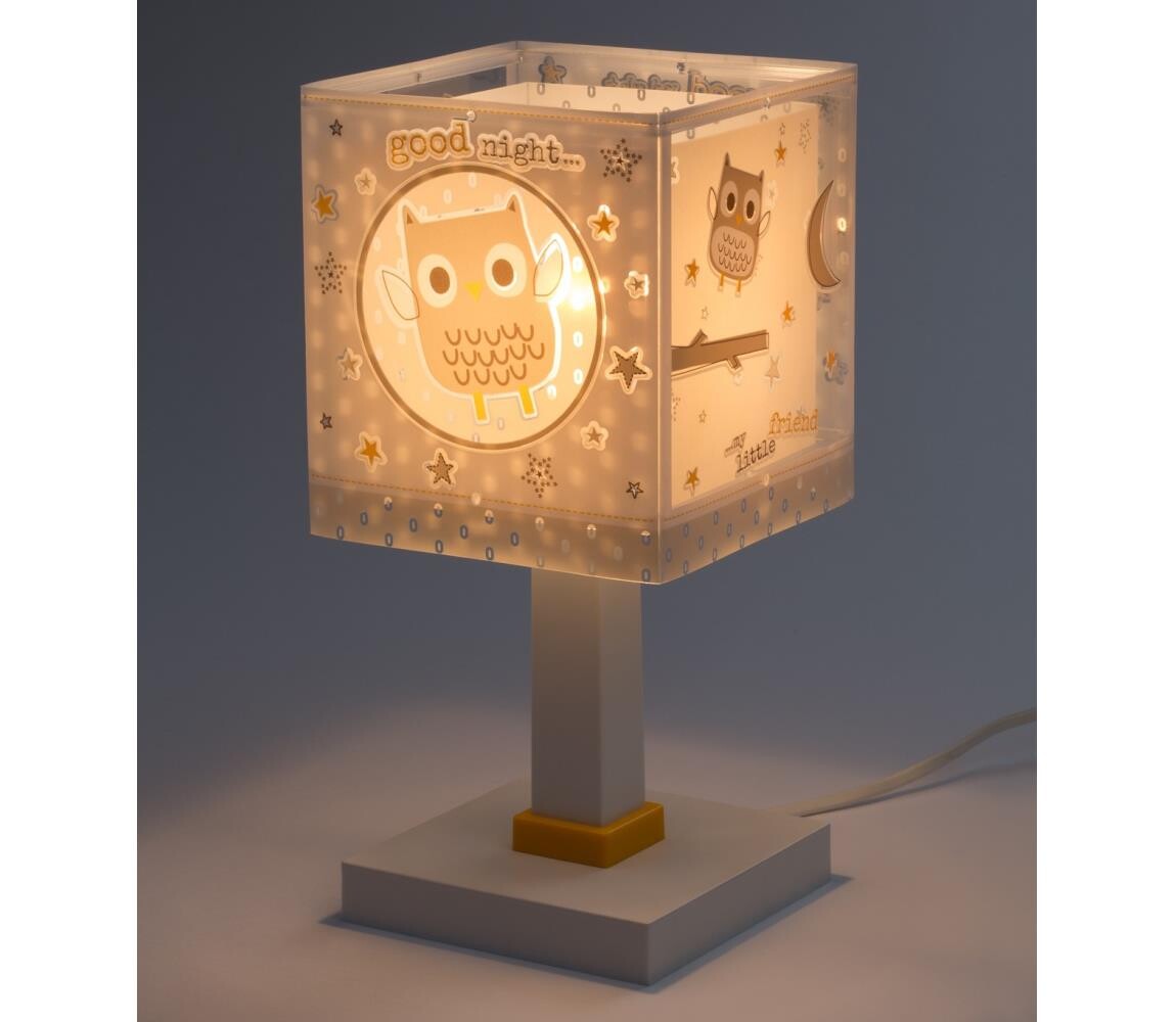 Dalber 63391N - LED Dětská lampička GOOD NIGHT 1xG4/4W/230V béžová 63391N