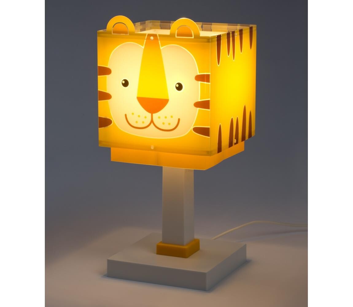 Dalber 64561N - LED Dětská lampička LITTLE TIGGER 1xG4/4W/230V oranžová 64561N
