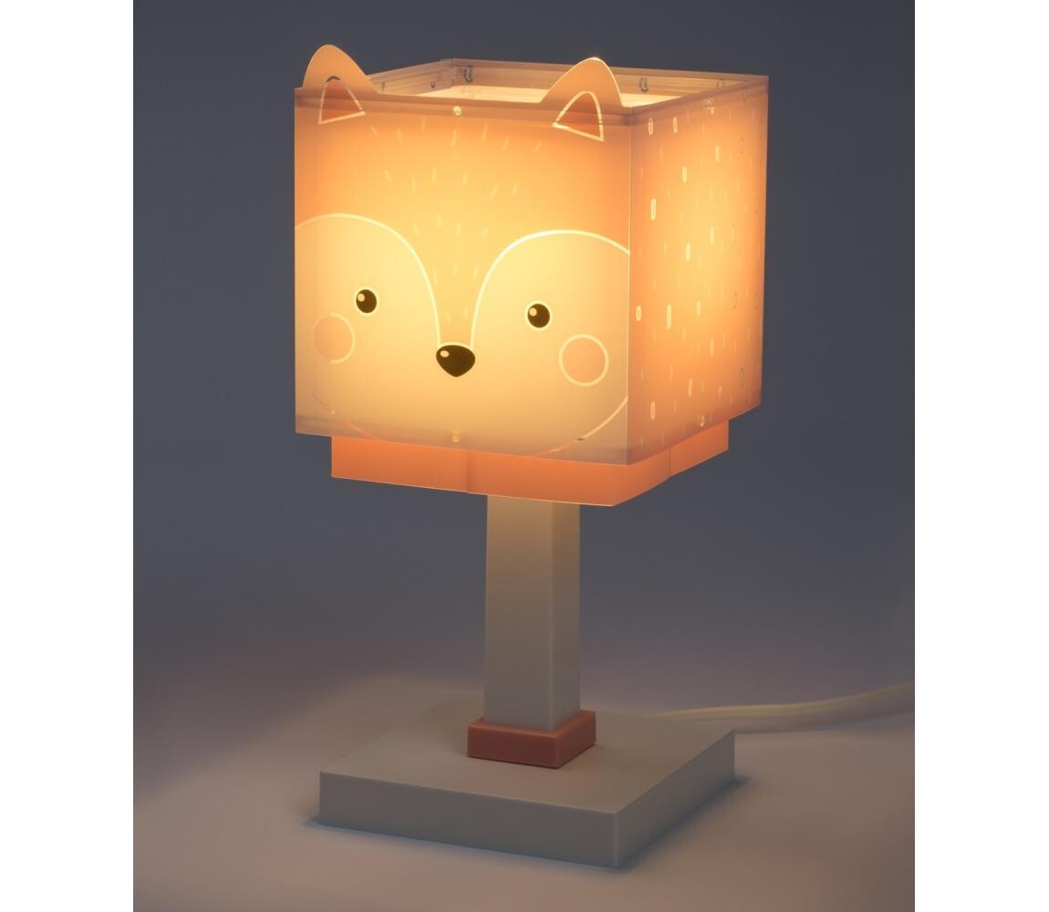 Dalber 64581N - LED Dětská lampička LITTLE FOX 1xG4/4W/230V růžová 64581N
