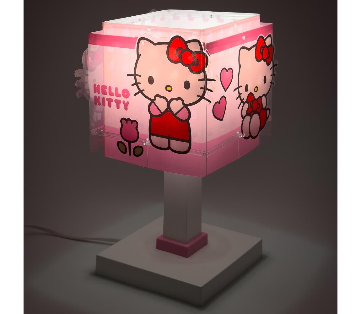 Dalber 73261 - LED Dětská lampička HELLO KITTY 1xG4/4W/230V růžová 73261