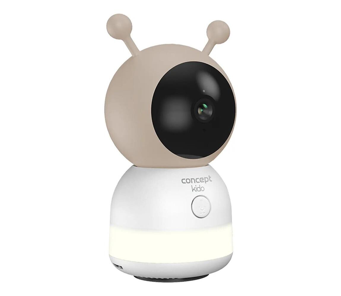 Concept KD4000 - Chytrá dětská chůvička SMART KIDO 4,5W/230V Wi-Fi béžová KD4000