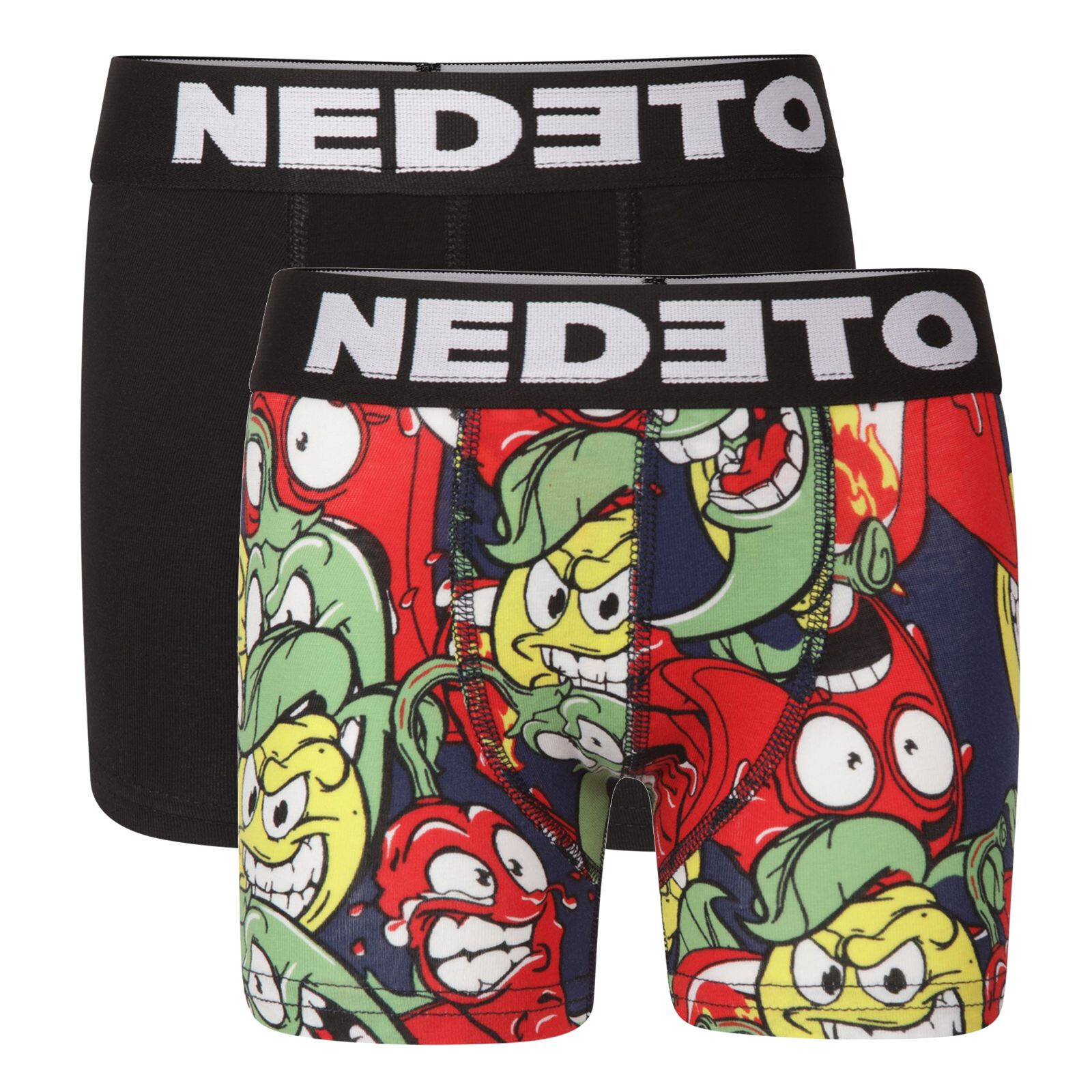 2PACK dětské boxerky Nedeto vícebarevné (2NBDV8) 6-8 let, trenky / trenýrky