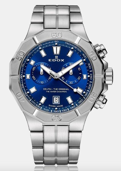 EDOX Delfin Quartz Chronograph 10113-3M-BUIN